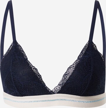 BeckSöndergaard Triangel BH 'Ondine' in Blauw: voorkant