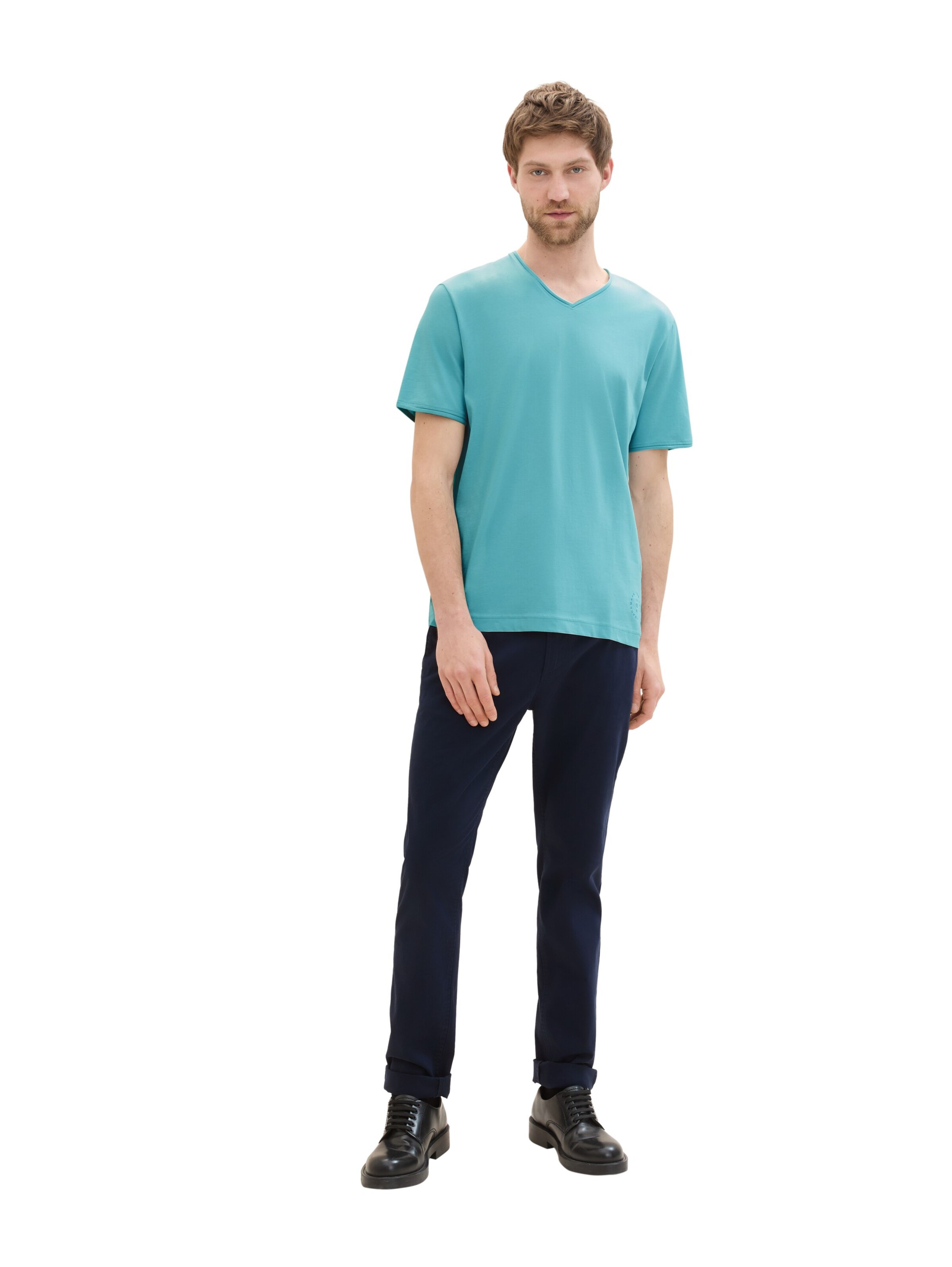 TOM TAILOR Slimfit Hose in Blau