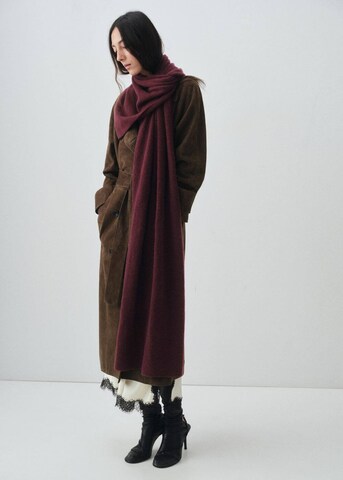 MANGO Schal 'Perla' in Rot