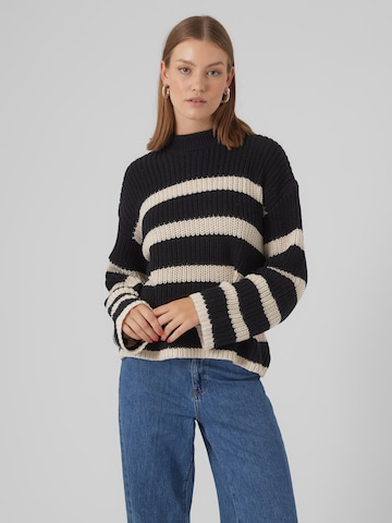 VERO MODA Sweater 'HILDA' in Black: front