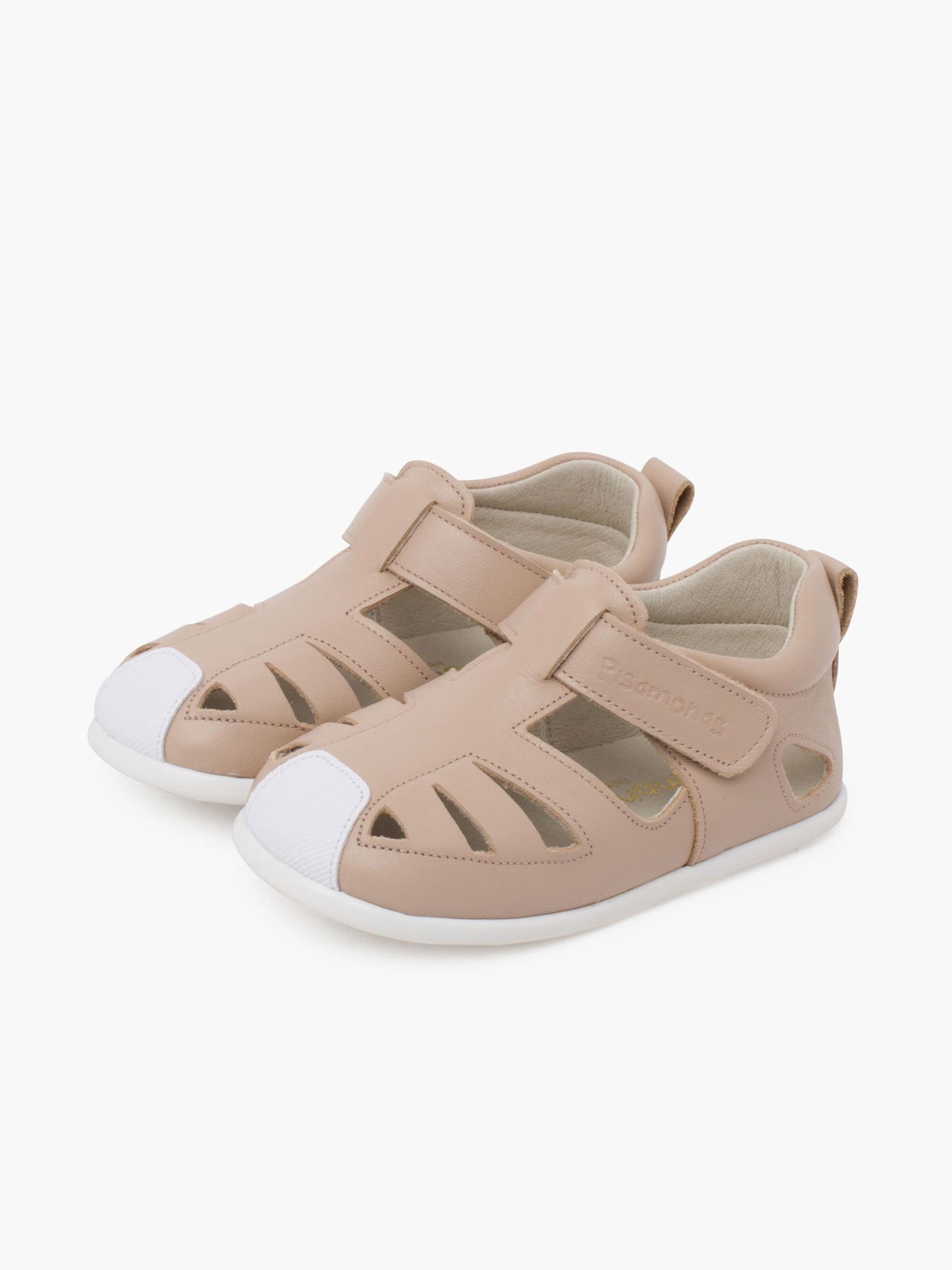 Pisamonas First-Step Shoes in Beige