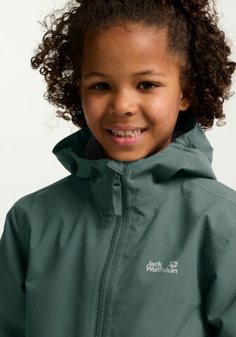 JACK WOLFSKIN Outdoor jacket 'Snow Days' in Green