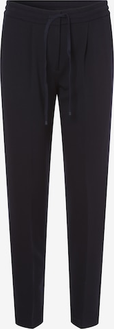 Cambio Pleat-Front Pants 'Josie' in Blue: front