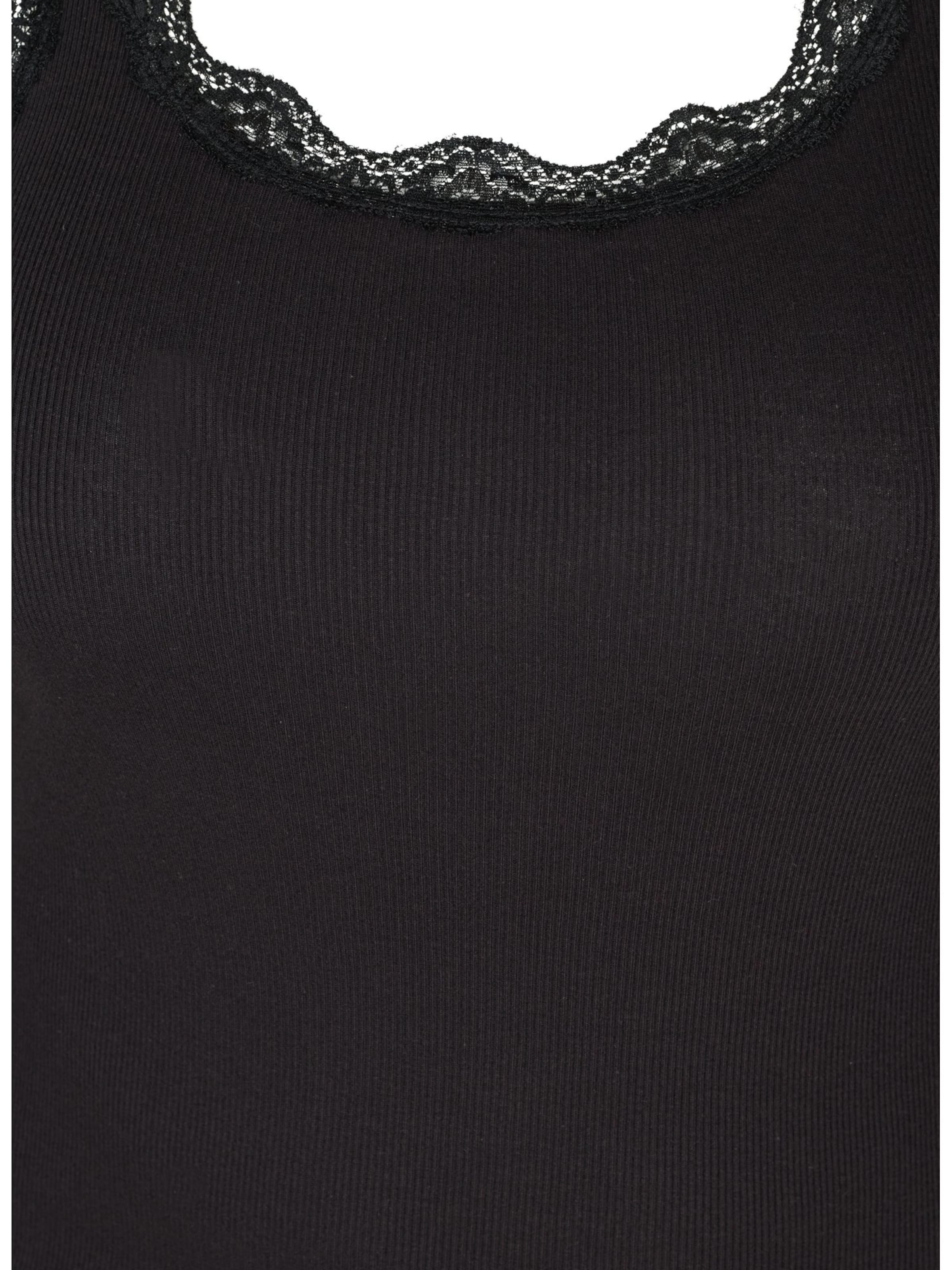 Zizzi Top 'Liv' in Black