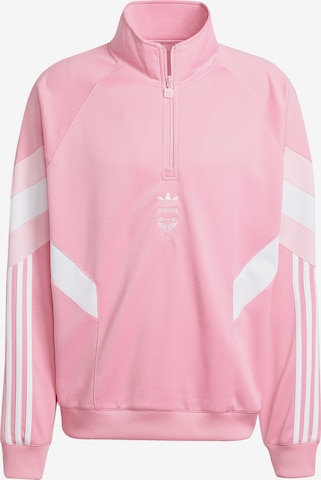ADIDAS ORIGINALS Collegepaita värissä vaaleanpunainen: etupuoli