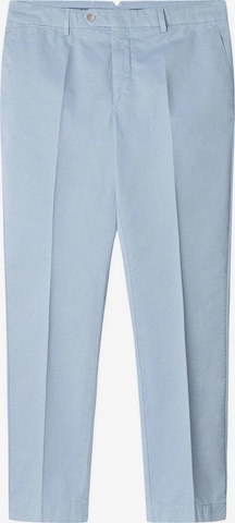 Hackett London Regular Chino 'Sanderson' in Blauw: voorkant