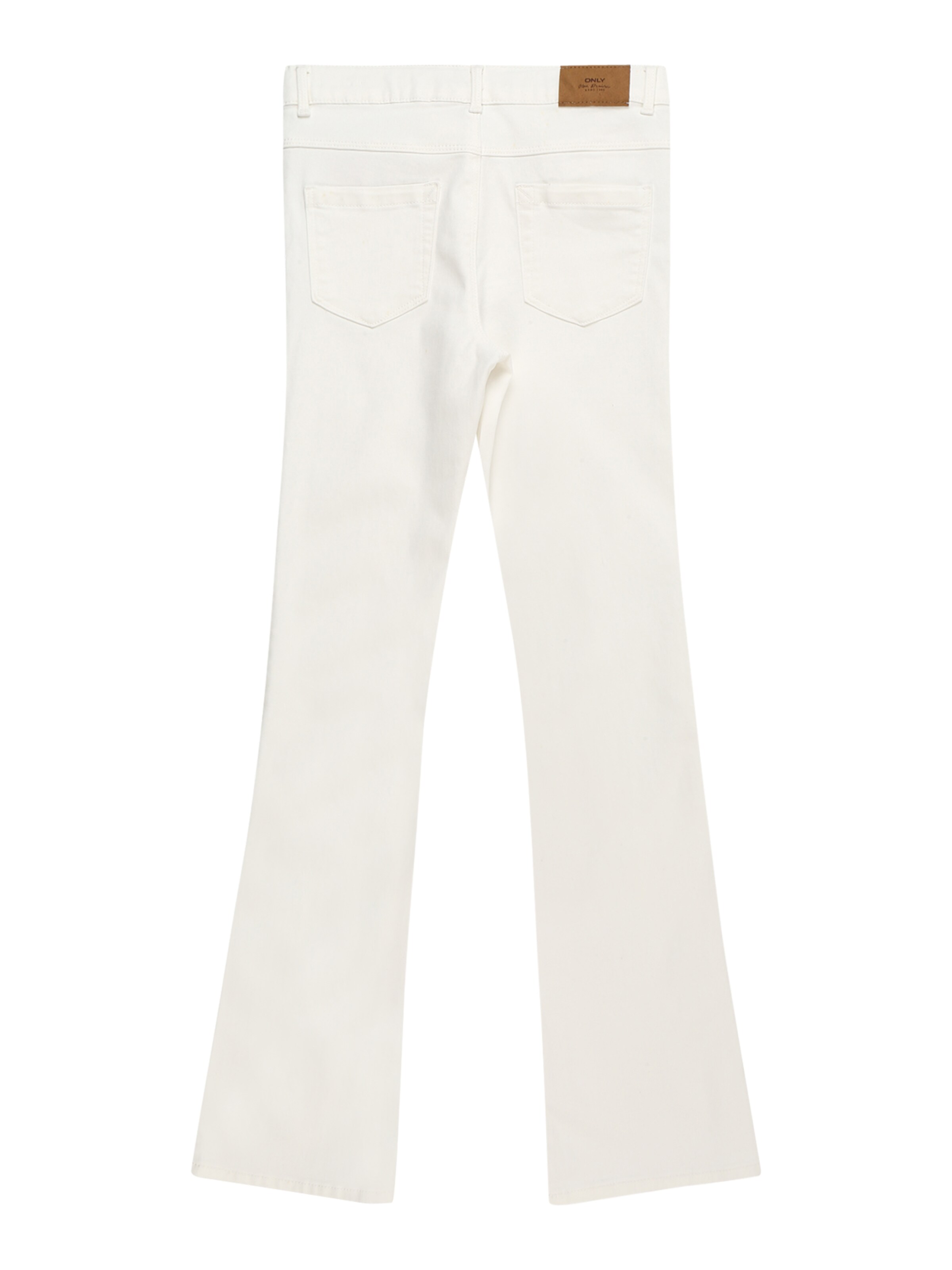 ONLY GIRLS Flared Τζιν 'ROYAL' σε λευκό