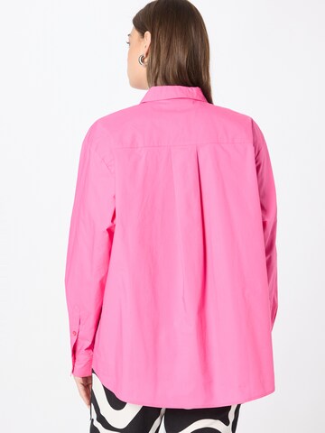 modström Blouse 'Tapir' in Roze