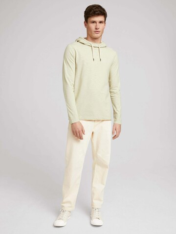 TOM TAILOR DENIM Sweatshirt in Green