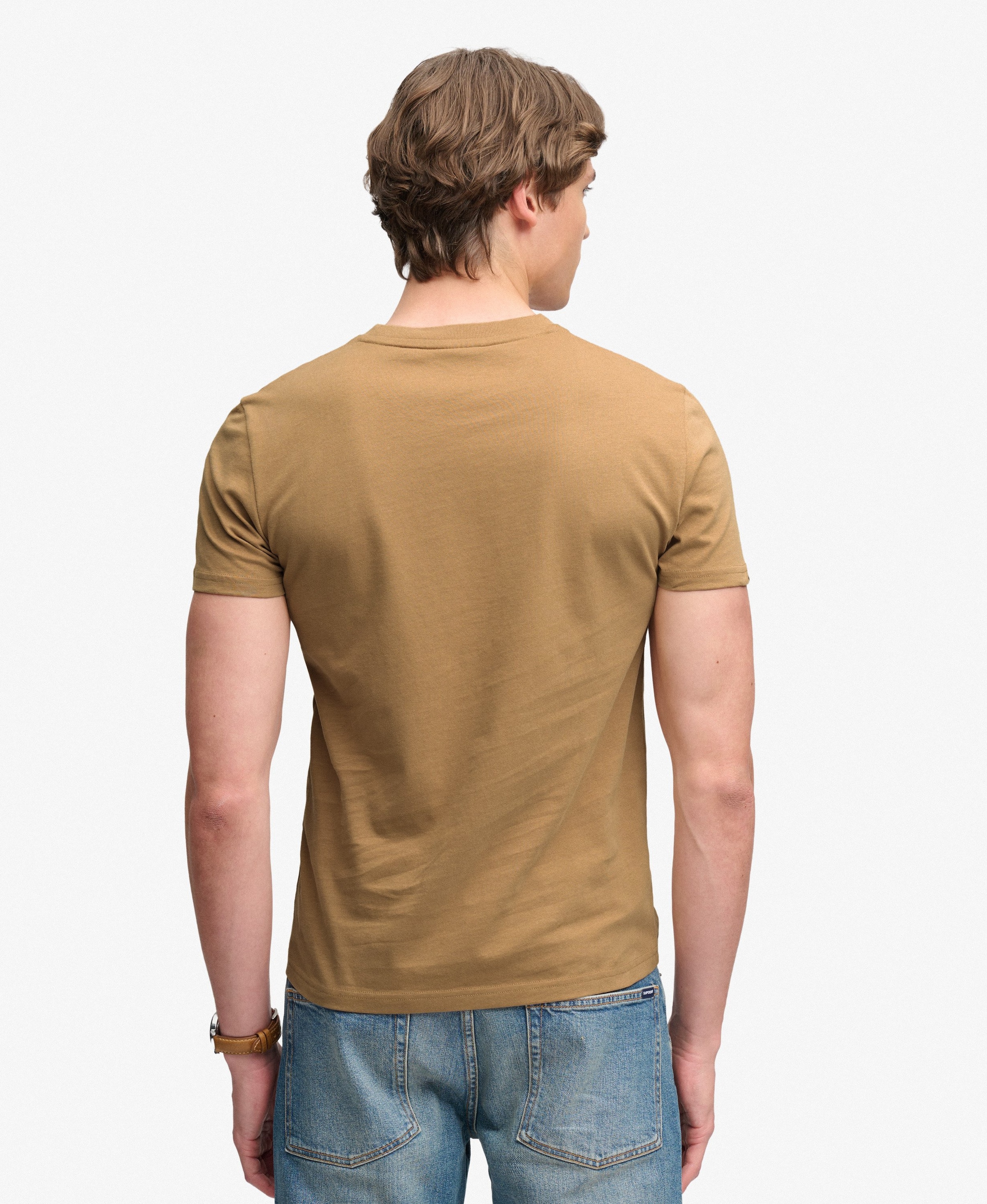 Superdry & Co Shirt 'Essential Serif' in Bruin