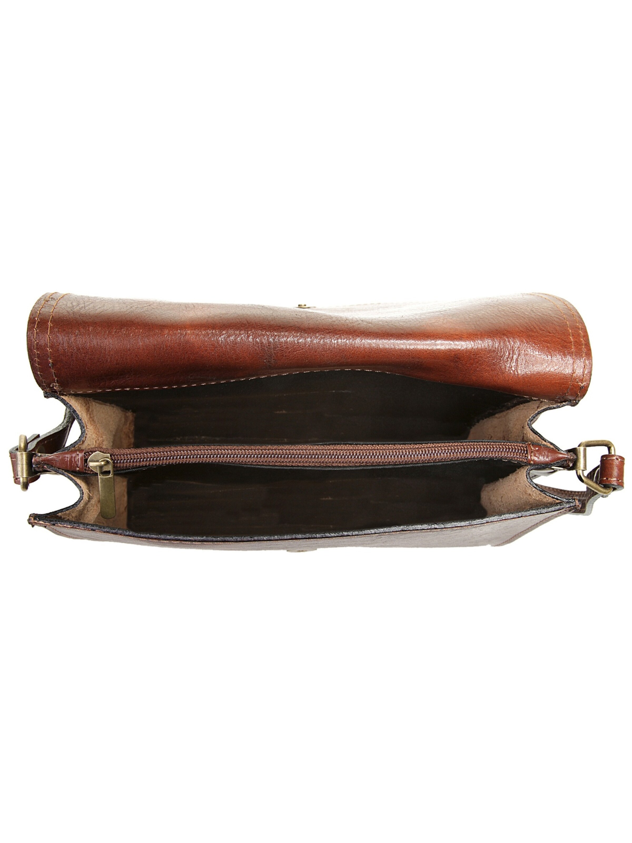 Sac à bandoulière piké en marron