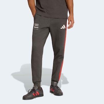ADIDAS PERFORMANCE Tapered Sportnadrágok 'Audi Formula One Team DNA' - szürke: elől