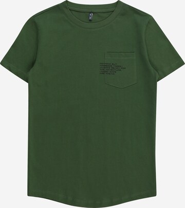 KIDS ONLY - Camiseta 'MARINUS' en verde: frente