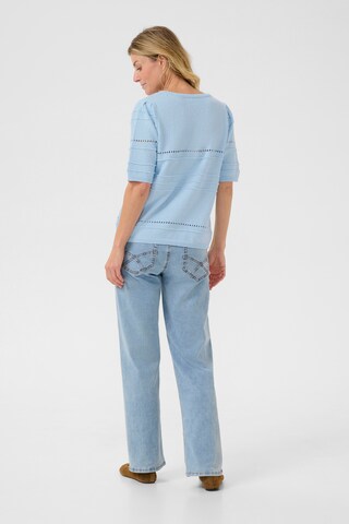 Cream Pullover 'Poppi' in Blau