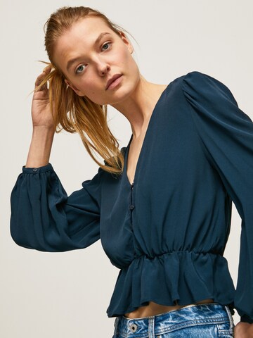 Pepe Jeans Blouse 'EDITA' in Blauw