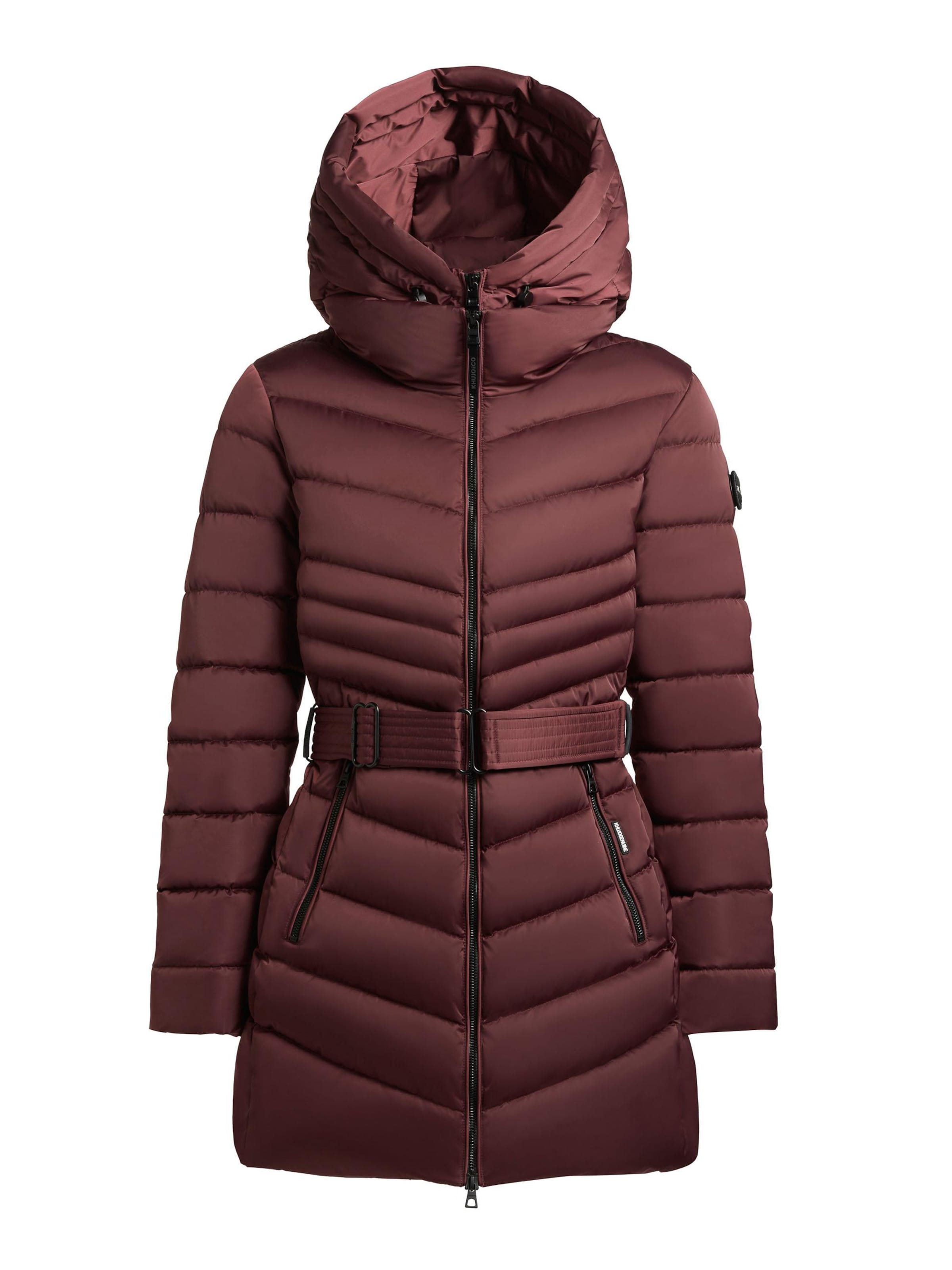 khujo Winter coat 'Kina' in Wine red, Item view
