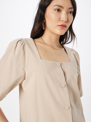 ICHI Bluse 'ERIAN' in Beige