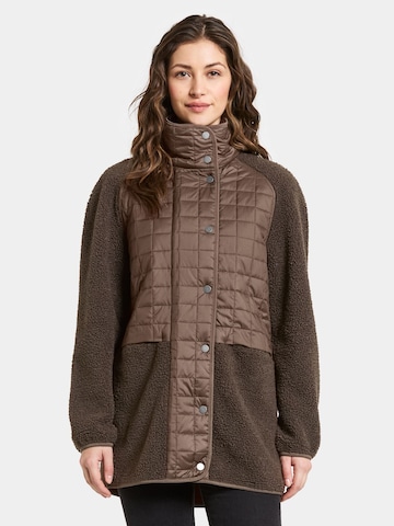 Didriksons Between-season jacket in Brown: front