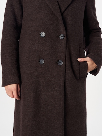 Monki Between-Seasons Coat in Brown