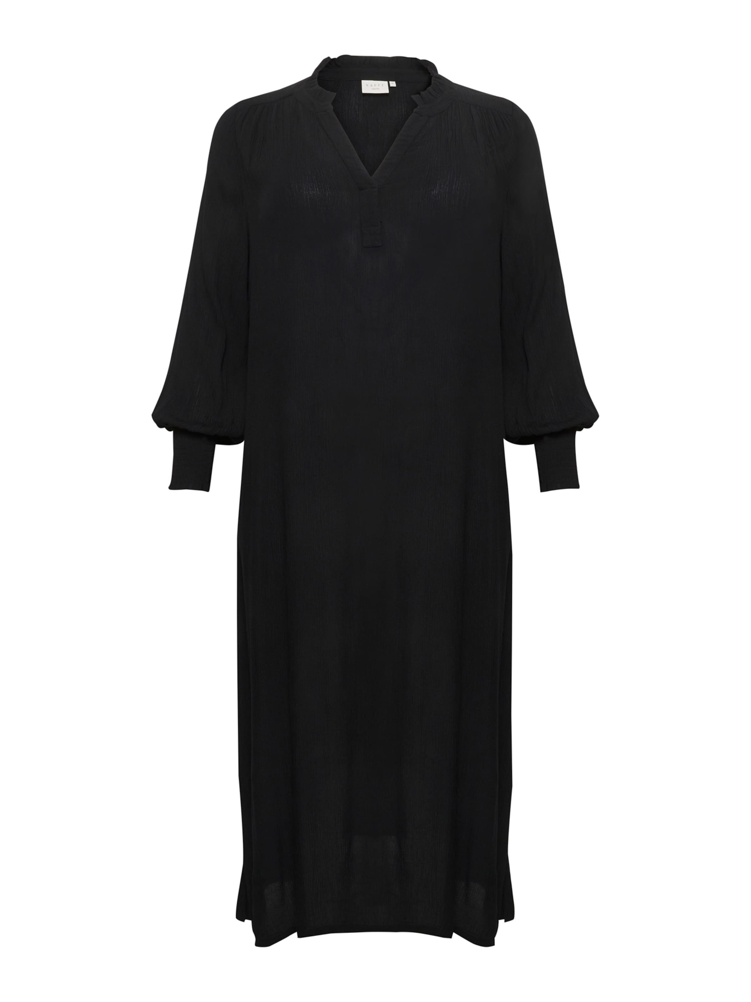 KAFFE CURVE Kleid 'Miriam' in Schwarz: Vorderseite