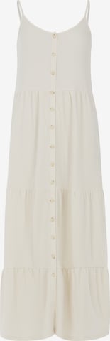 PROTEST Kleid 'PRTCOCOAS' in Weiß: Vorderseite