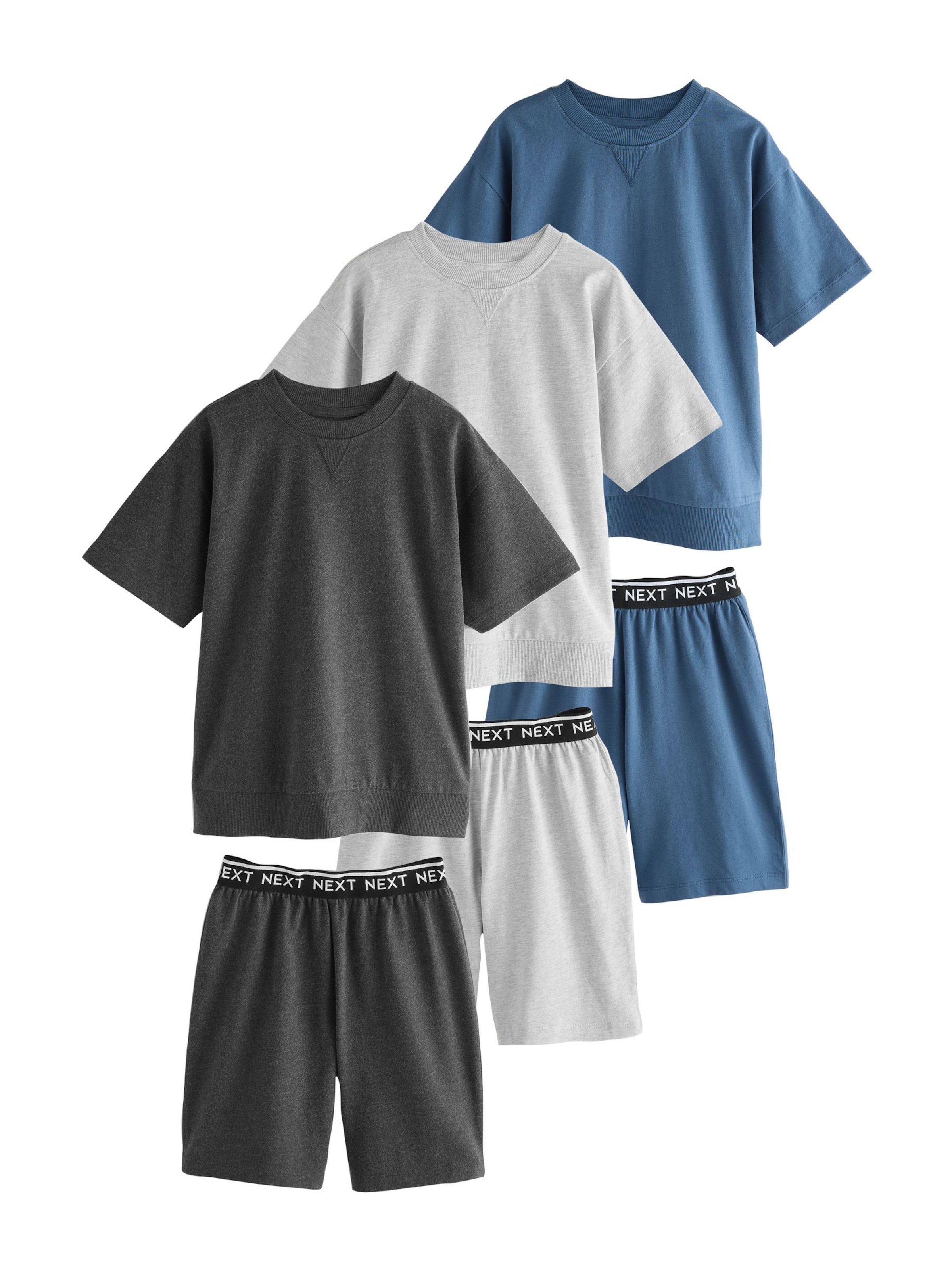 Next Ruhák alváshoz - kék: elől