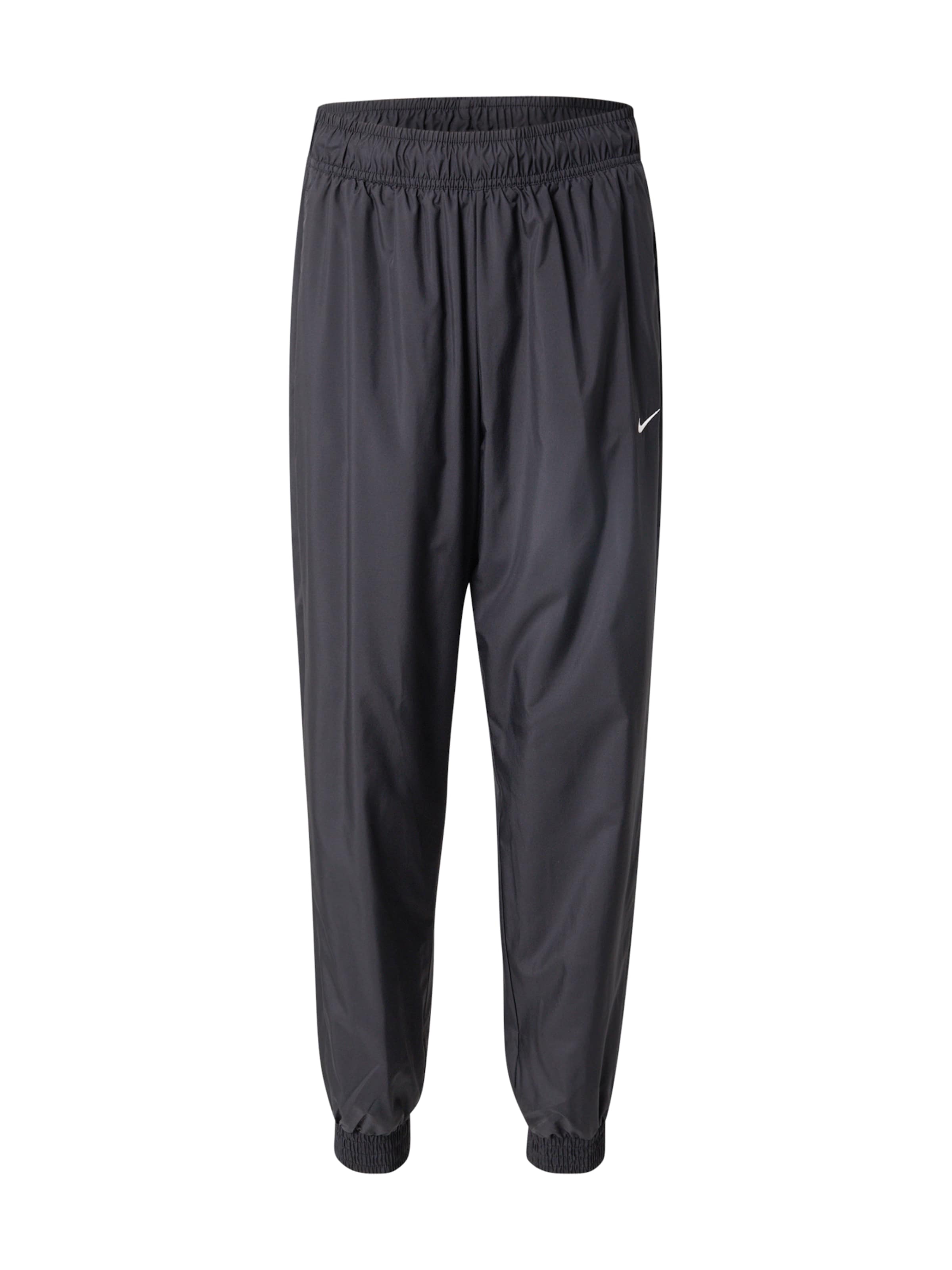 Nike SportswearTapered Hlače &#x27;Classic&#x27; - crna boja: prednji dio