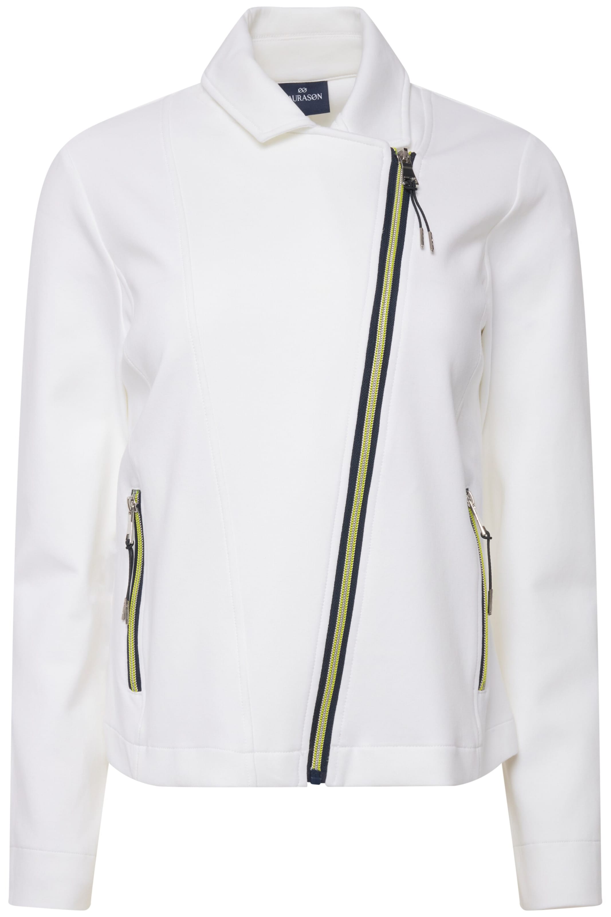 LAURASØN Übergangsjacke in Weiß: Vorderseite