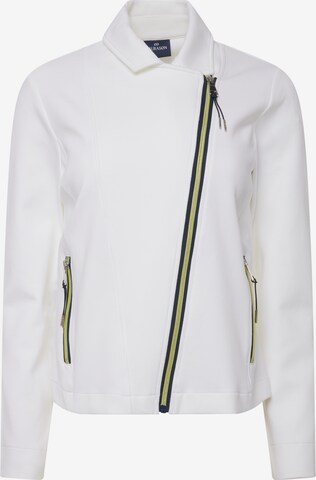 LAURASØN Between-Season Jacket in White: front