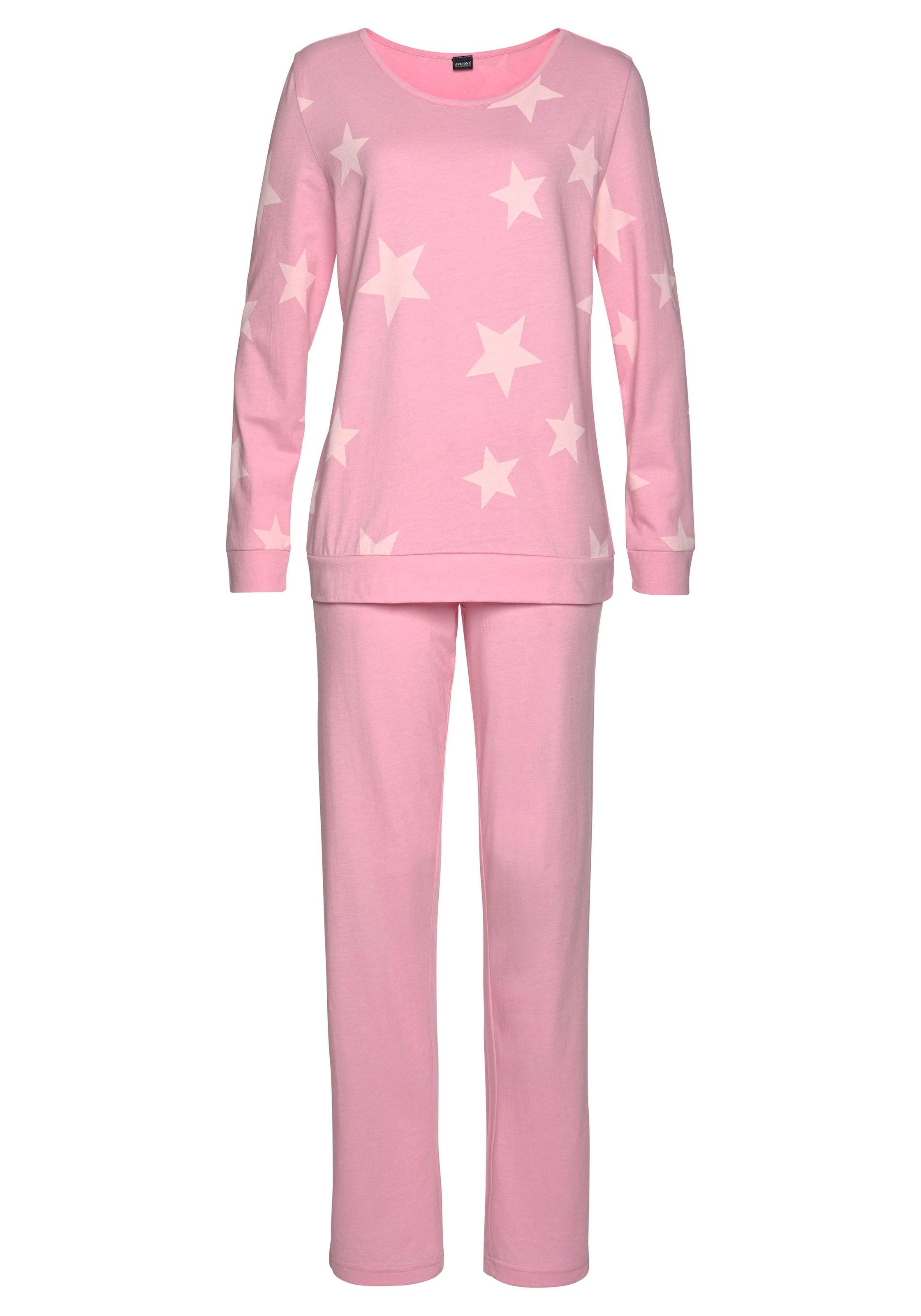 ARIZONA Pyjama in Pink: Vorderseite