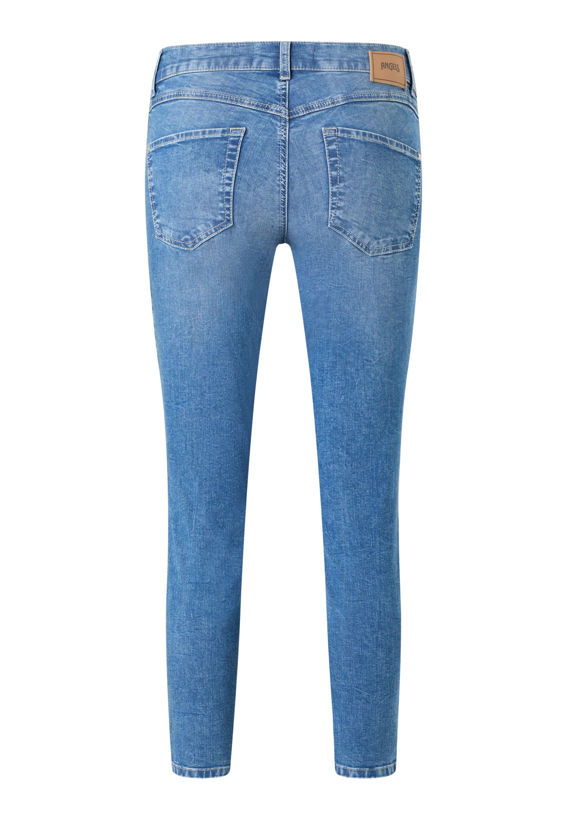 Coupe slim Jean 'Ornella' Angels en bleu