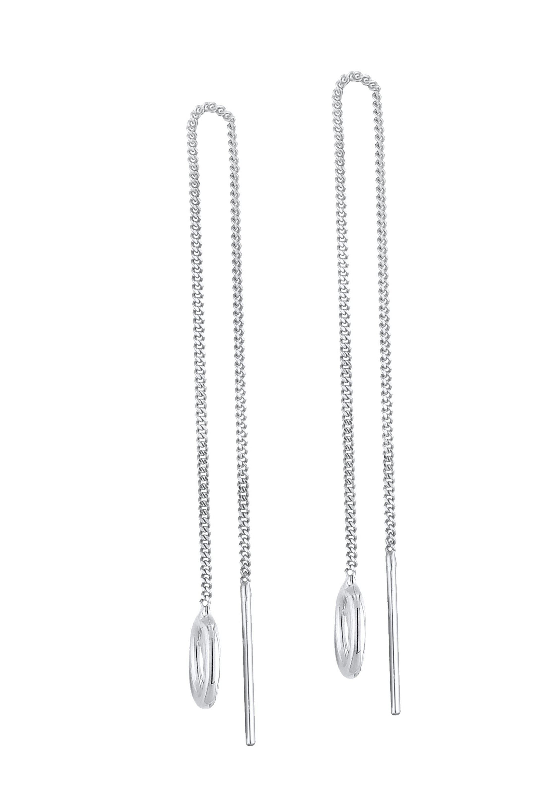 sudrabs ELLI Auskari 'Kreis'