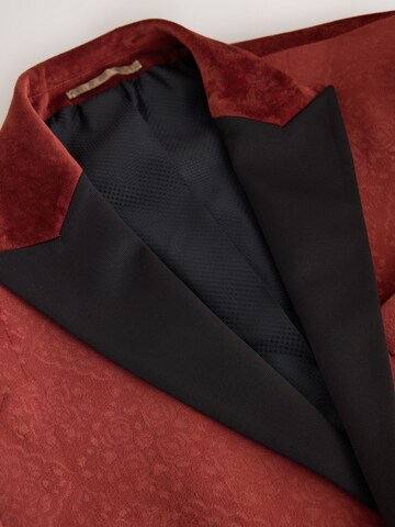 Next Slim fit Zakó - barna