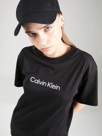 Calvin Klein Shirt 'HERO' in Zwart