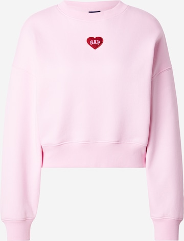 GAP Collegepaita värissä vaaleanpunainen: etupuoli