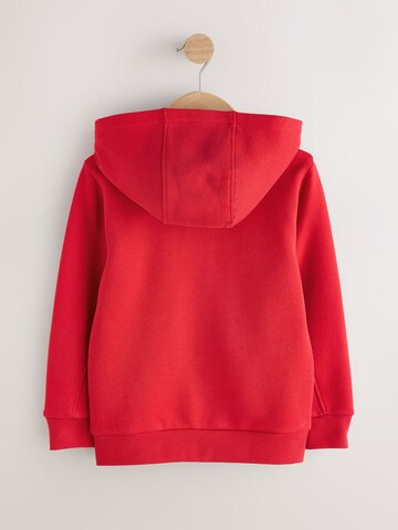 Next - Sudadera con cremallera en rojo