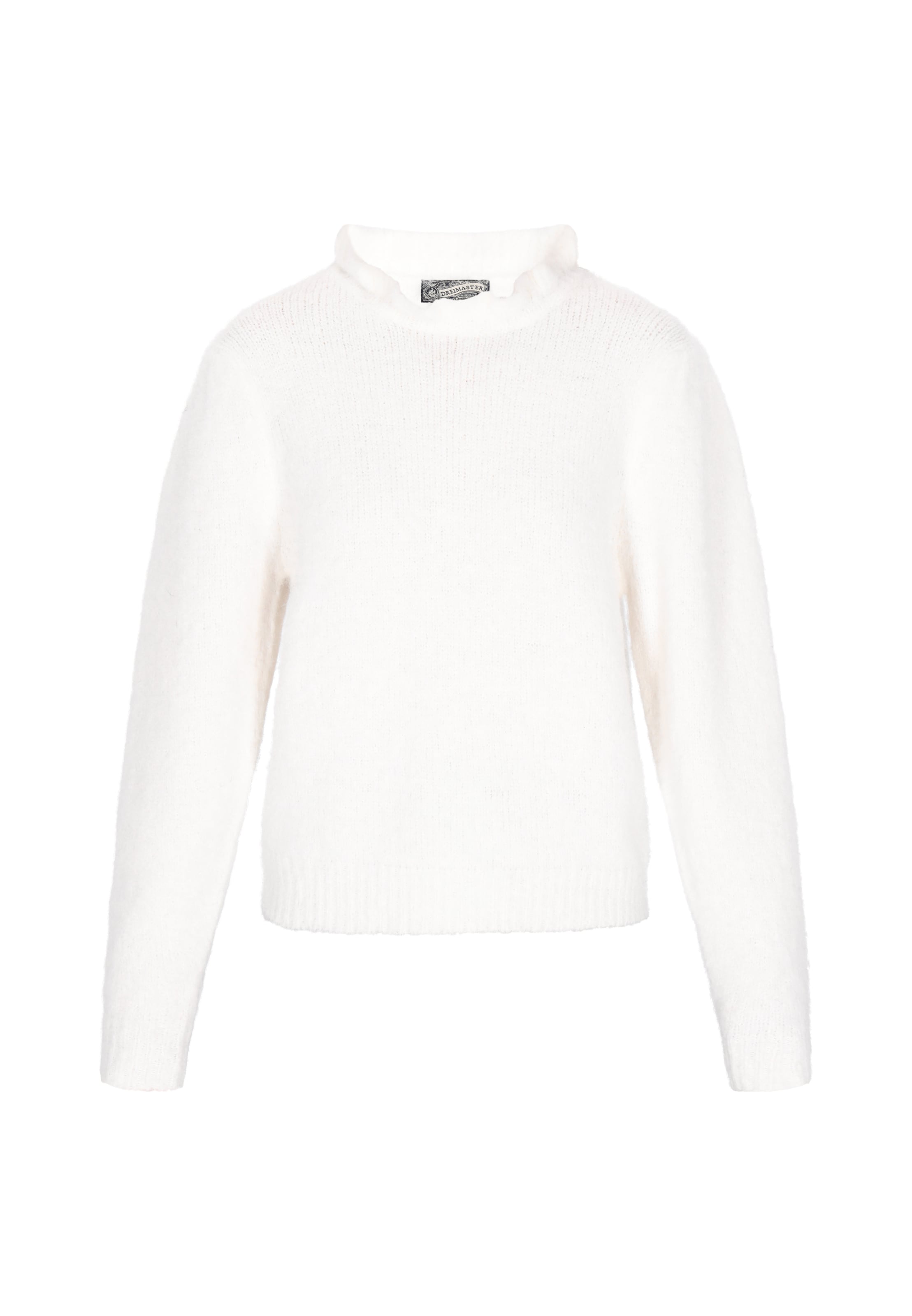 balts DreiMaster Vintage Džemperis: no priekšpuses