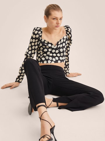 MANGO Blouse 'Giralda' in Zwart