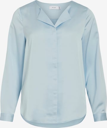 Bluză 'VIELLETTE' de la VILA pe albastru: față
