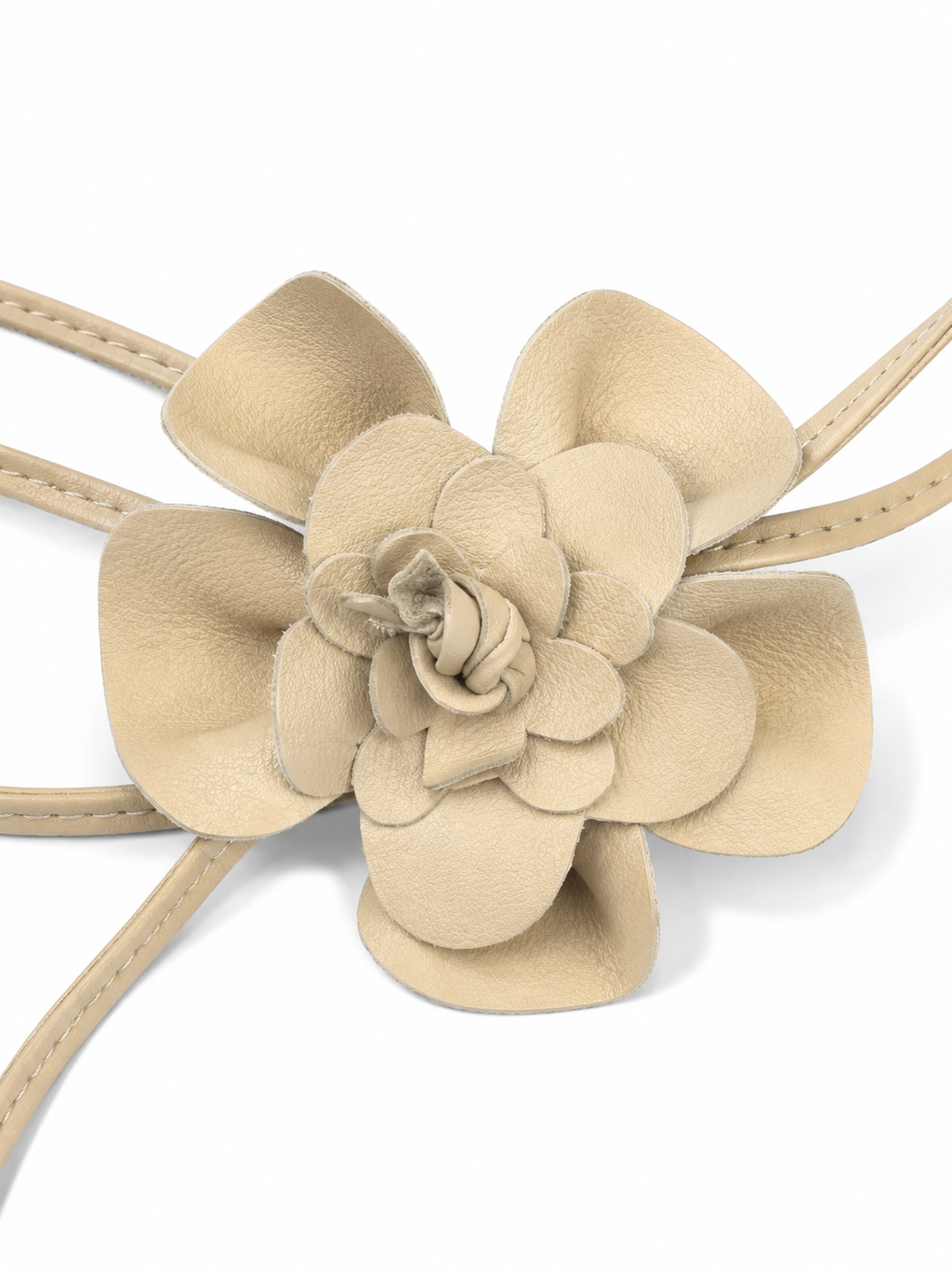 COLLEZIONE ALESSANDRO Belt 'Blüte' in Beige
