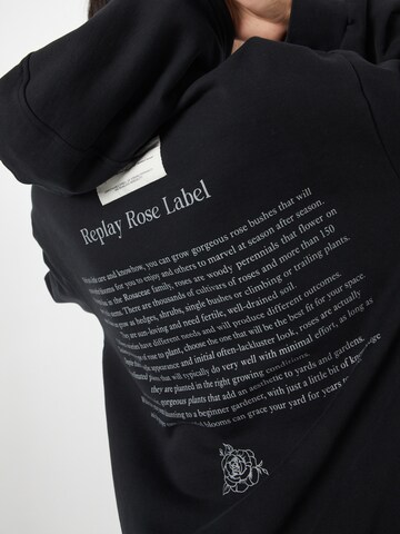 REPLAY Sweatshirt in Black