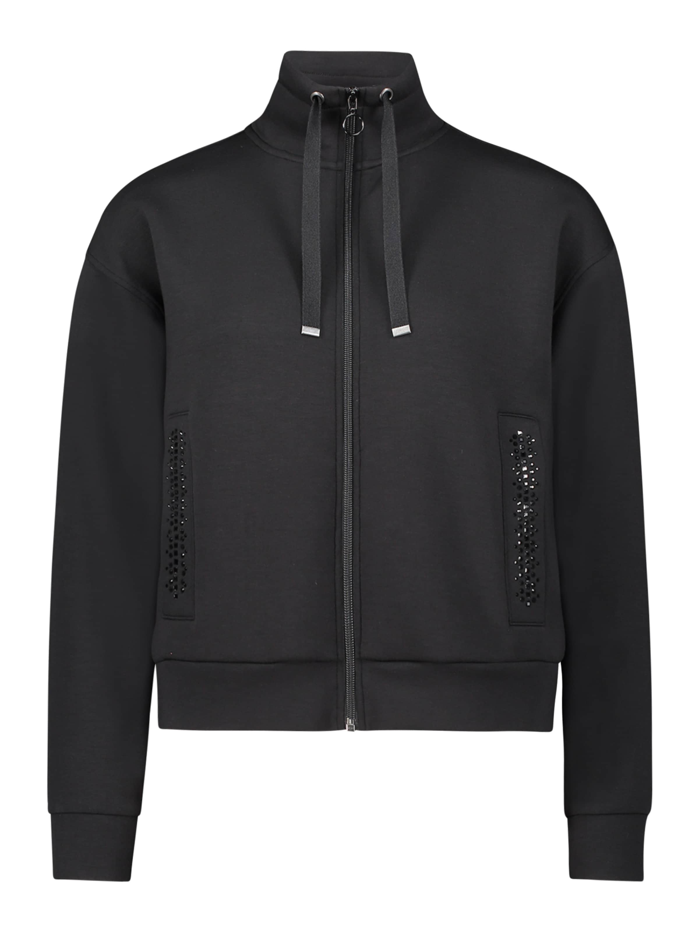 Betty Barclay Sweatjacke in Schwarz: Vorderseite