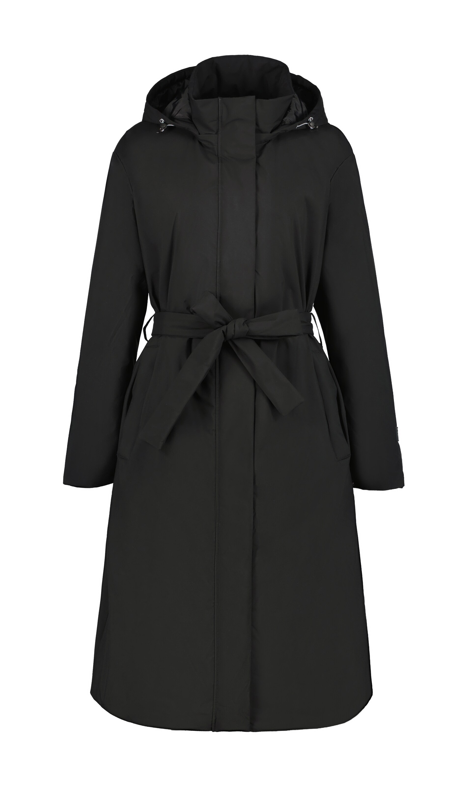 ICEPEAK Funktionsmantel 'Brazoria' in Schwarz: Vorderseite