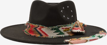 NALì Hut 'JANE' in Schwarz: Vorderseite