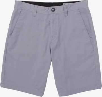 Volcom Regular Pants in Purple: front