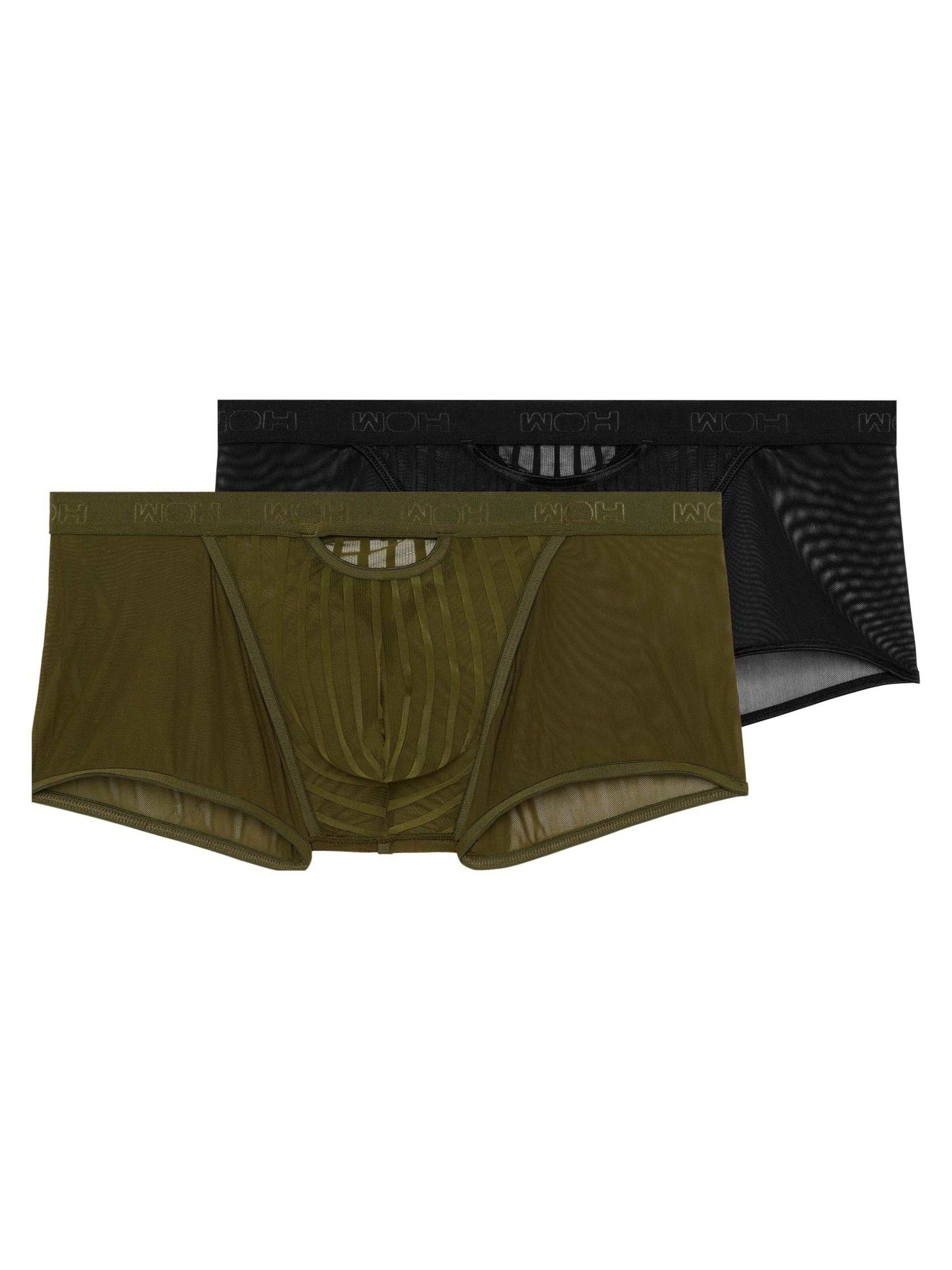 WOH Boxer shorts 'Personal Allure' in Green: front