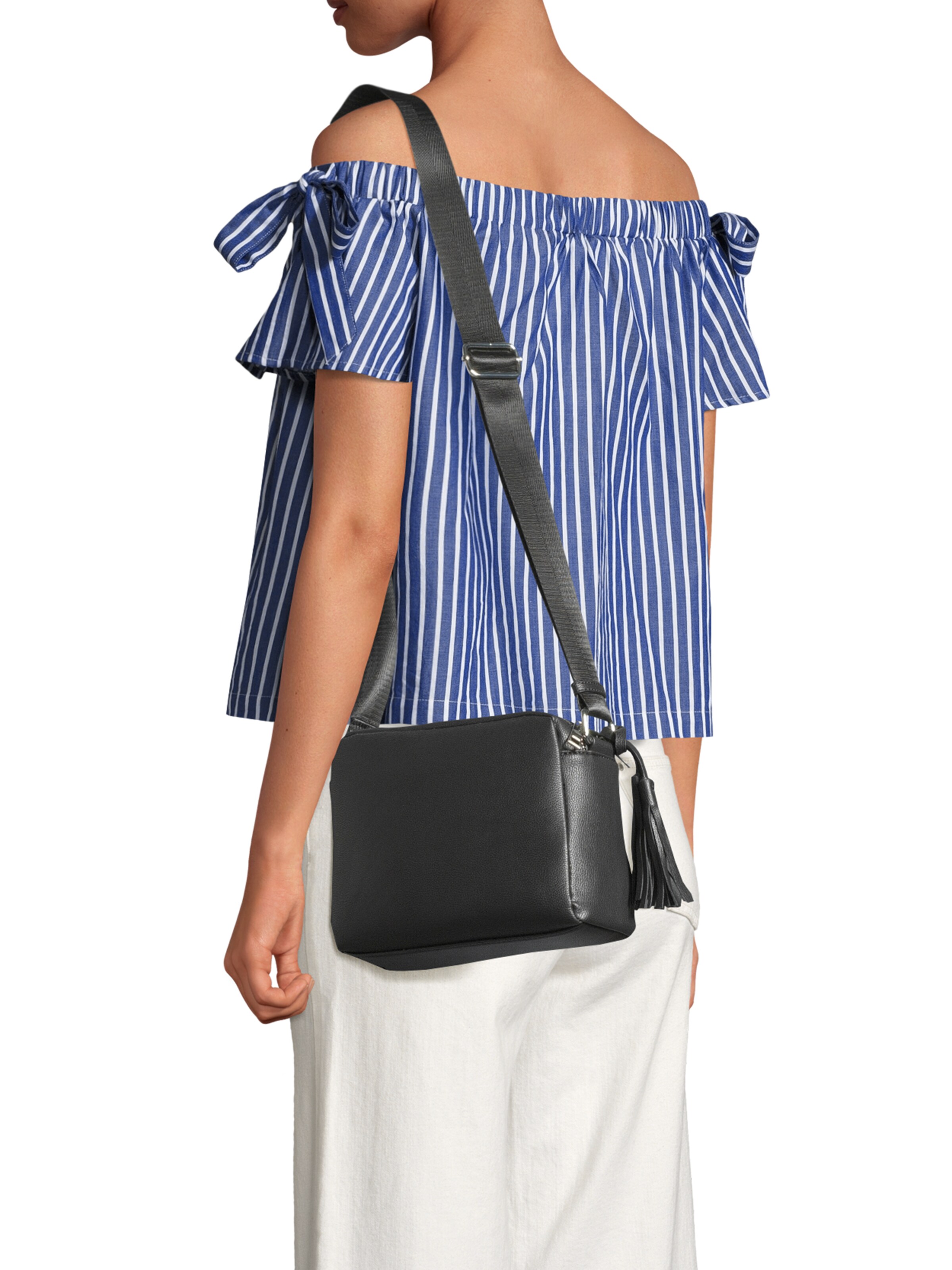 Sac à bandoulière ABOUT YOU en noir : devant