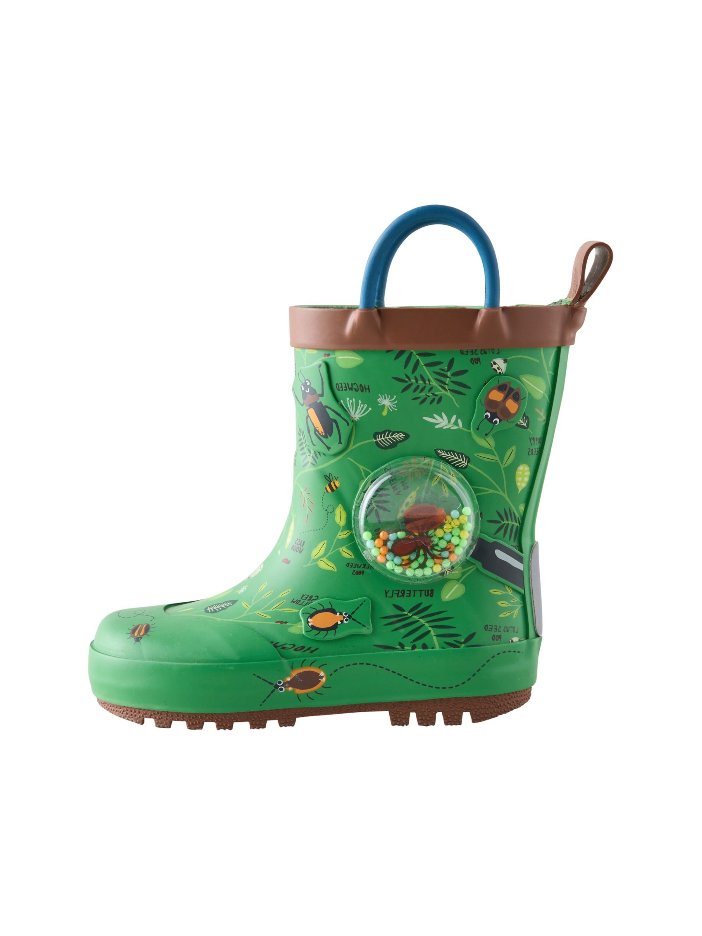Bottes en caoutchouc Next en vert : devant