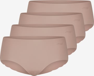 SLOGGI Boyshorts 'ZERO Microfibre 2.0' in Beige: front