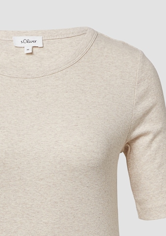 s.Oliver Shirt in Beige